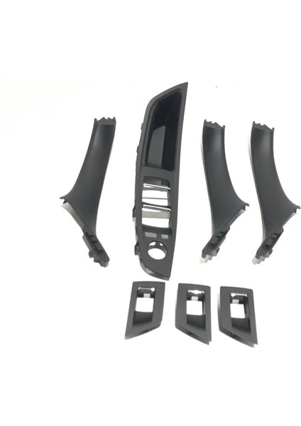 Bmw F10 5 Serisi Siyah Iç Kapı Kolu Tutamağı Set 7 Parça