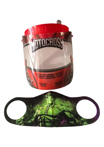 Motocross Siperlik + Hulk Maske