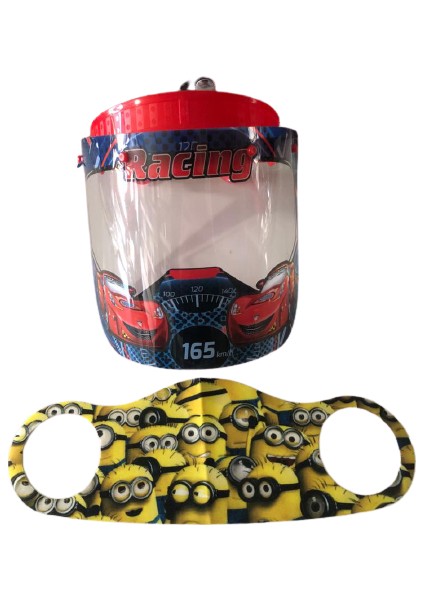 Racing Siperlik + Minyonlar Maske