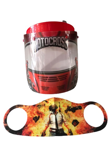 Gürbey Pazarlama Motocross Siperlik + Pubg Maske