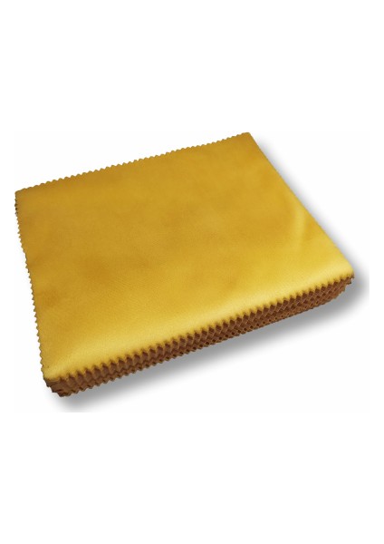 Mikrofiber Gözlük Temizleme Bezi Sarı Renk 100 Adet