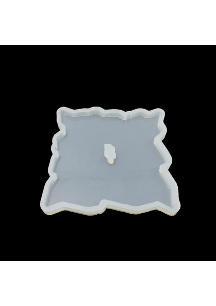 Delikli Bardak Altı Reçine Epoksi Kalıp - Kare - 284