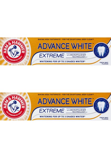 Arm Hammer 2 x Diş Macunu - Advance White 75 ml