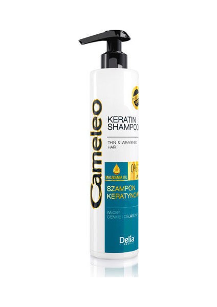 Cameleo Keratin Shampoo Thin Hair 250Ml
