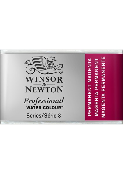 : Professional : Tam Tablet Suluboya : Permanent Magenta 489 S.3