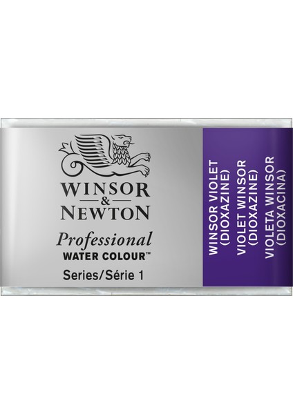 : Professional : Tam Tablet Suluboya : Winsor Violet (Dx) 733 S.1