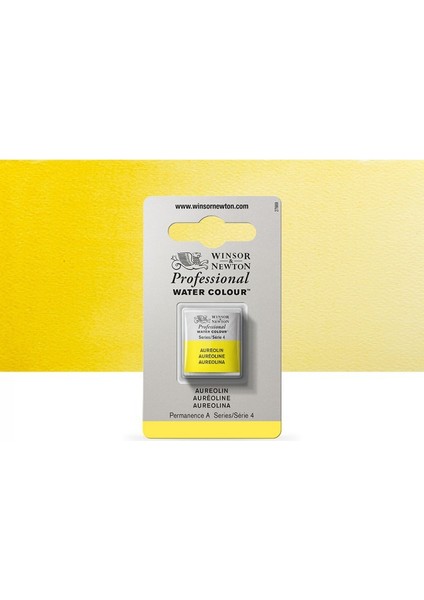 : Professional : Yarım Tablet : Suluboya : Aureolin 016 S.4