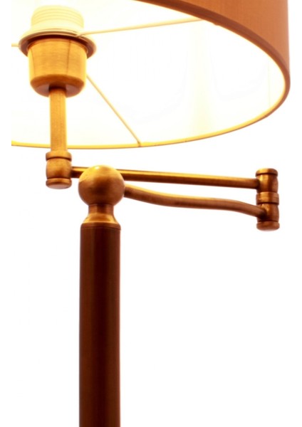 HML-9096-1E Eskitme Kaplama Masa Lambası E27 Metal 35cm