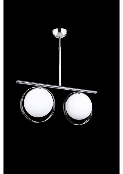 AV-65005-2KY Krom Kaplama Modern Avize E27 Metal 56x23cm indirimleri