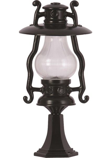 BSU-68047-BSY-KOP Siyah Boyalı Dış Mekan Aydınlatma E27 Aluminyum Akrilik Cam 30cm fiyatları