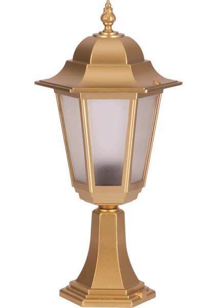 BSU-68054-BSA-KOP Sarı Boyalı Dış Mekan Aydınlatma E27 Aluminyum Döküm Dip Polikarbon Cam 27cm fiyatları