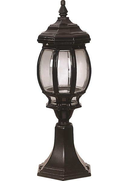 BSU-68063-BSY-K Siyah Boyalı Dış Mekan Aydınlatma E27 Aluminyum Polikarbon Cam 20cm fiyatları