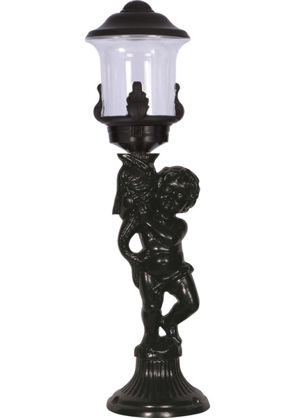 BSU-68077-BSY-OP Siyah Boyalı Dış Mekan Aydınlatma E27 Aluminyum Akrilik Cam 20cm fiyatları