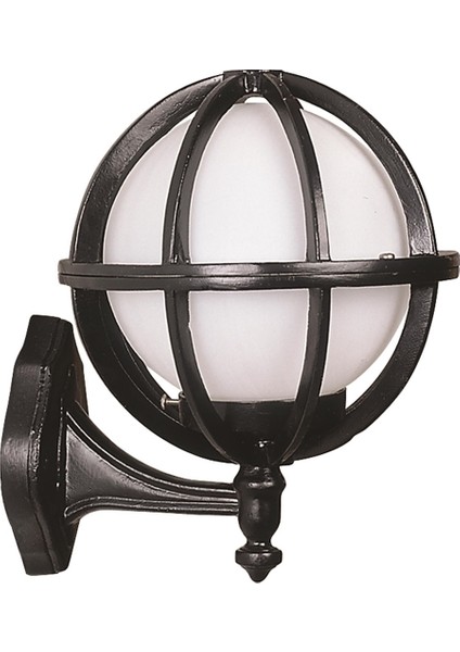 BAP-68078-BSY-M2-OP Siyah Boyalı Dış Mekan Aydınlatma E27 Aluminyum Polietilen Cam 25x25cm fiyatları