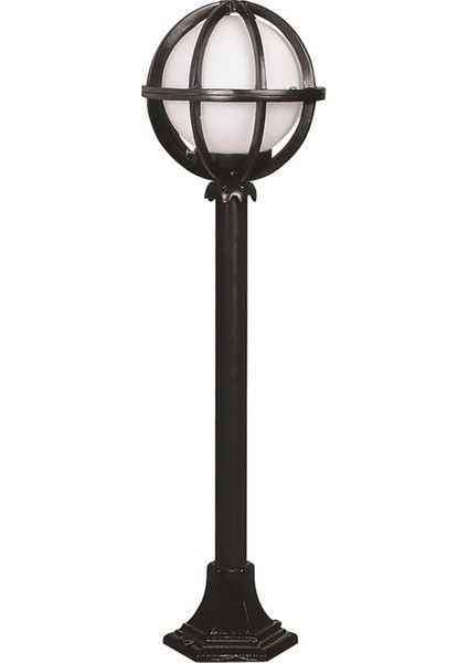 BSU-68078-BSY-BOP Siyah Boyalı Dış Mekan Aydınlatma E27 Aluminyum Polietilen Cam 25cm fiyatları