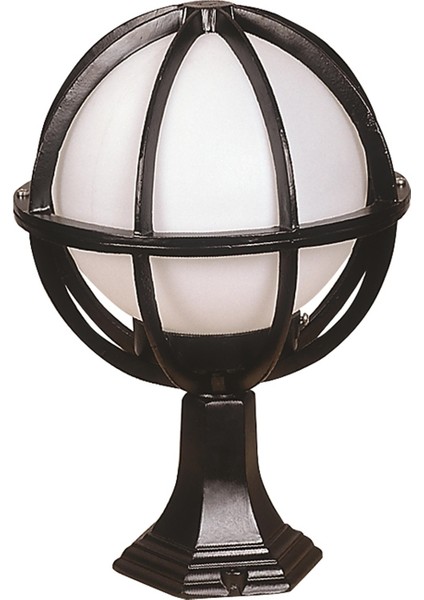 BSU-68079-BSY-M2-KOP Siyah Boyalı Dış Mekan Aydınlatma E27 Aluminyum Polietilen Cam 30cm fiyatları