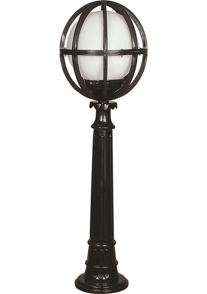BSU-68080-BSY-M6-BOP Siyah Boyalı Dış Mekan Aydınlatma E27 ABS Polietilen Cam 30cm fiyatları