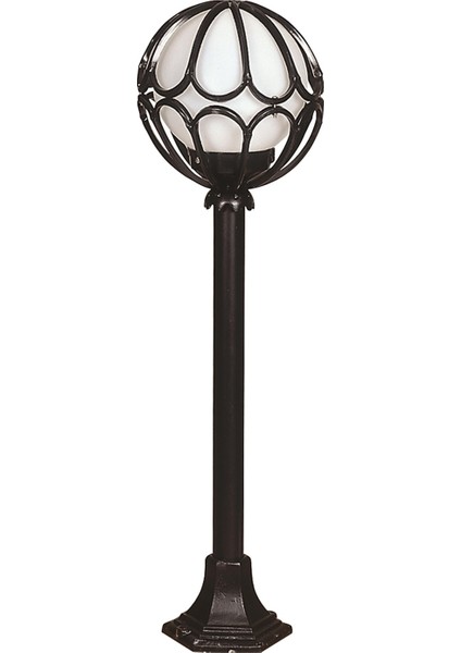 BSU-68081-BSY-M5-BOP Siyah Boyalı Dış Mekan Aydınlatma E27 ABS Polietilen Cam 23cm fiyatları