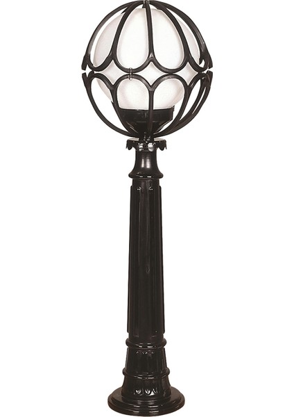 BSU-68081-BSY-M8-BOP Siyah Boyalı Dış Mekan Aydınlatma E27 ABS Polietilen Cam 30cm fiyatları