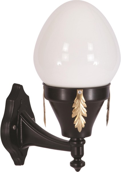 BAP-68087-BSY-OP Sarı/Siyah Boyalı Dış Mekan Aydınlatma E27 Aluminyum Döküm Dip Akrilik Cam 40cm fiyatları