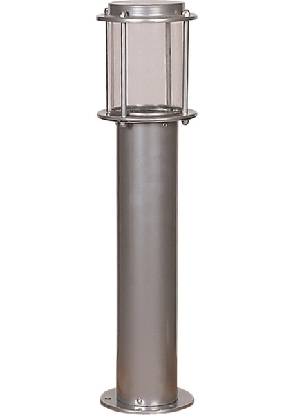 BSU-68130-GR-B Gri Boyalı Dış Mekan Aydınlatma E27 Aluminyum Polikarbon Cam 17cm