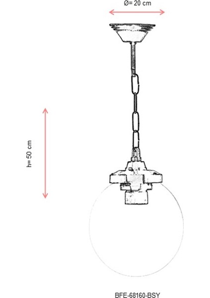 BFE-68160-BSY Siyah Boyalı Dış Mekan Aydınlatma E27 ABS Akrilik Cam 20cm modelleri