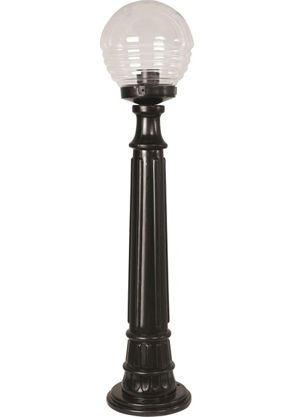 BSU-68175-BSY-M2-B Siyah Boyalı Dış Mekan Aydınlatma E27 ABS Akrilik Cam 20cm