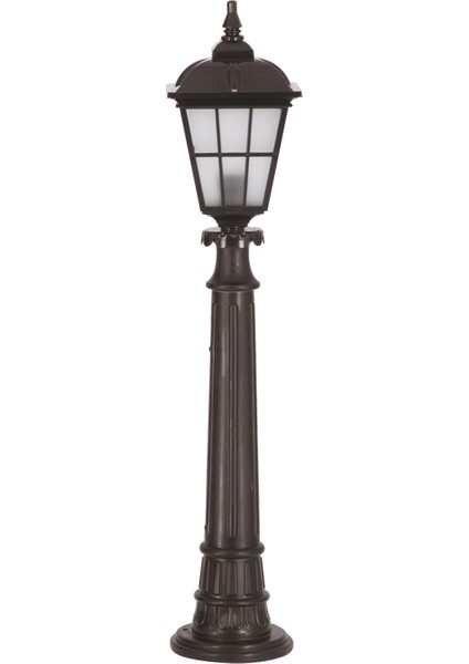 BSU-68183-BSY-B Siyah Boyalı Dış Mekan Aydınlatma E27 ABS Akrilik Cam 20cm