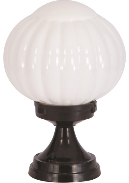 BSU-68187-BSY-M3-KOP Siyah Boyalı Dış Mekan Aydınlatma E27 Aluminyum ABS Akrilik Cam 20cm fiyatları