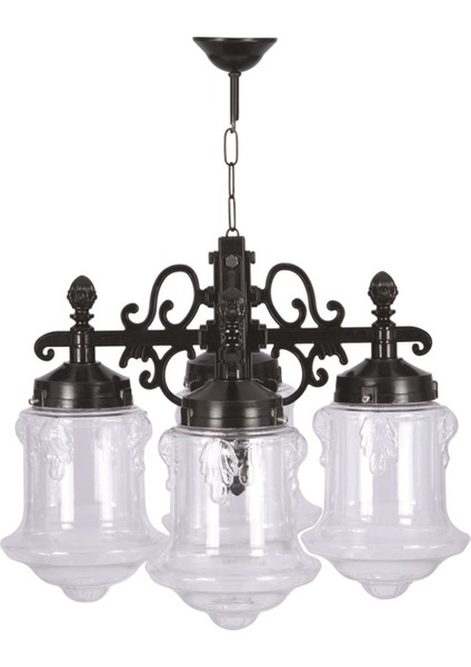 BFE-68189-4BSY Siyah Boyalı Dış Mekan Aydınlatma E27 ABS Akrilik Cam 55cm fiyatları