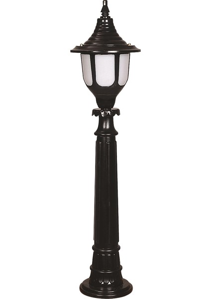 BSU-68190-BSY-B Siyah Boyalı Dış Mekan Aydınlatma E27 ABS Polikarbon Cam 24cm