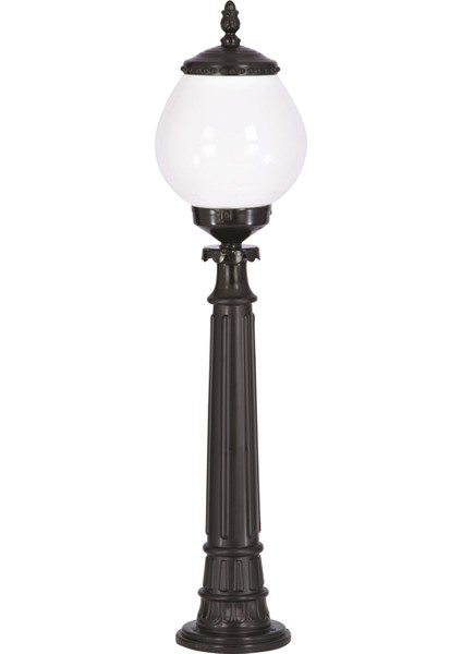 BSU-68194-BSY-BOP Siyah Boyalı Dış Mekan Aydınlatma E27 ABS Akrilik Cam 25cm