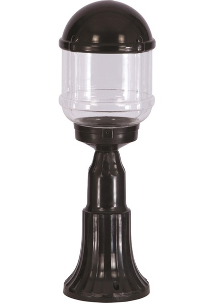 BSU-68198-BSY-M1-K Siyah Boyalı Dış Mekan Aydınlatma E27 ABS Akrilik Cam 17cm
