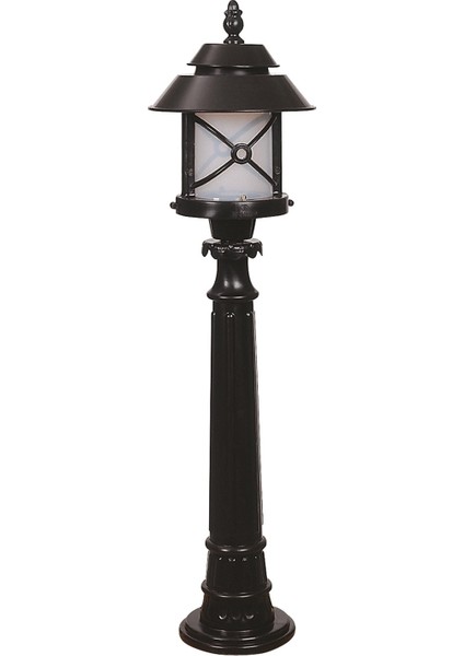 BSU-68199-BSY-B Siyah Boyalı Dış Mekan Aydınlatma E27 ABS Polikarbon Cam 26cm