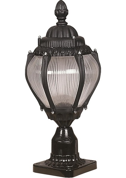 BSU-68202-BSY-K Siyah Boyalı Dış Mekan Aydınlatma E27 ABS Akrilik Cam 20cm fiyatları