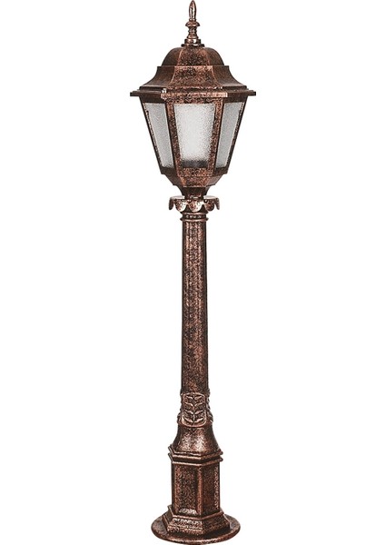 BSU-68206-BKR Kahverengi Boyalı Dış Mekan Aydınlatma E27 ABS Akrilik Cam 23cm fiyatları