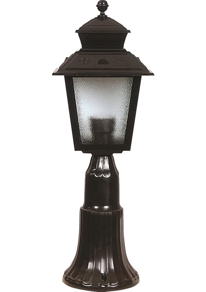 BSU-68213-BSY-K Siyah Boyalı Dış Mekan Aydınlatma E27 ABS Polikarbon Cam 18cm