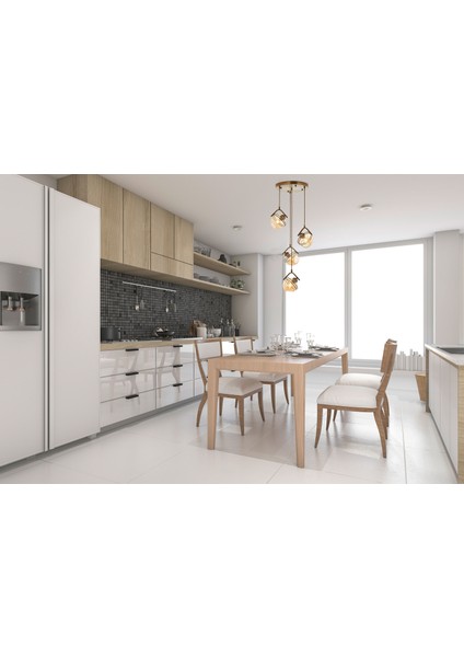 AV-60215-4ET Eskitme Kaplama Modern Avize E27 Metal Cam 40cm modelleri