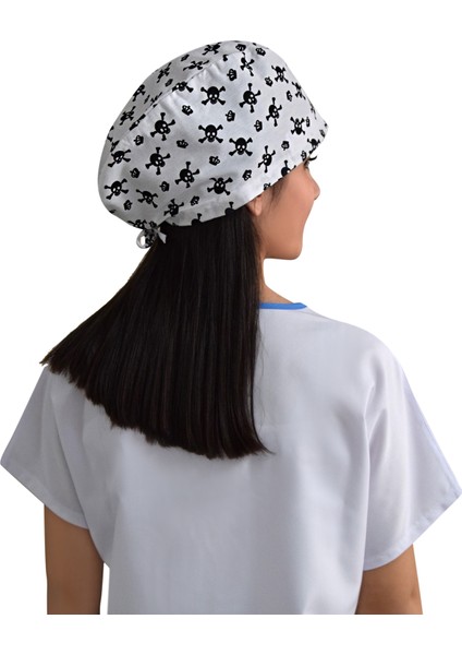 Kurukafa Desenli Cerrahi Doktor Hemşire Hastane Bonesi fiyatları