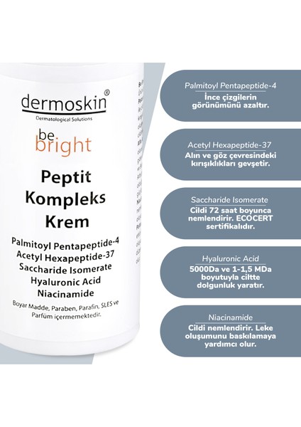 Be Bright Peptit Kompleks Krem 33 ml