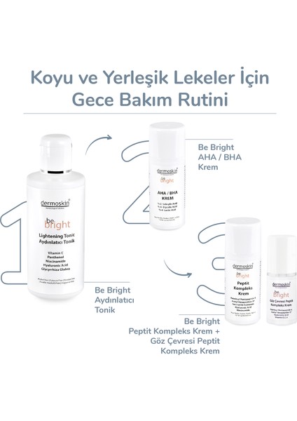 Be Bright Peptit Kompleks Krem 33 ml
