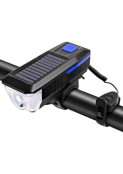 Güneş Enerjili / USB Şarjlı Bisiklet Işığı (Yurt Dışından)