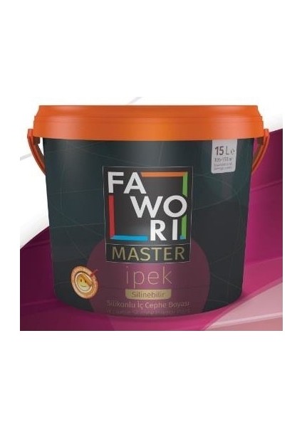Fawori Master Ipek Silikonlu Iç Cephe Boyası 15 Lt