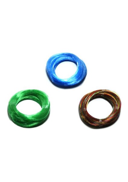 Renkli Poşet Misina 0.20 mm