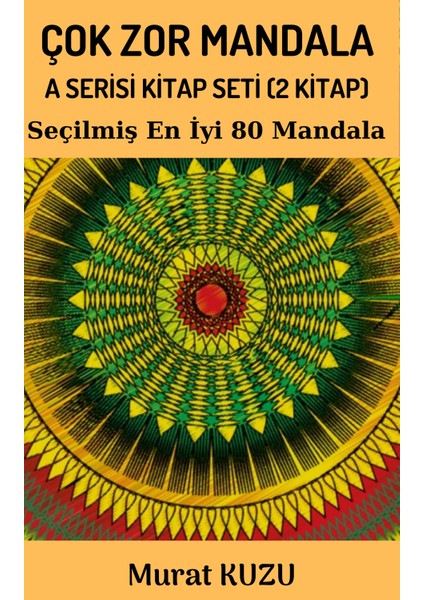A Serisi - Çok Zor Mandala Kitap Seti -2 Kitap