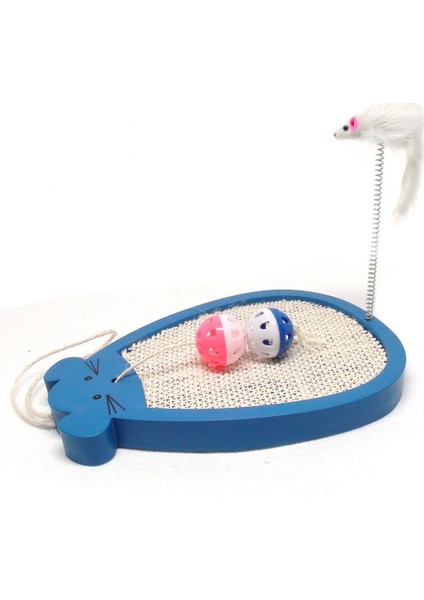 Fareli Toplu Kedi Tırmalama Oyuncağı 32X23CM