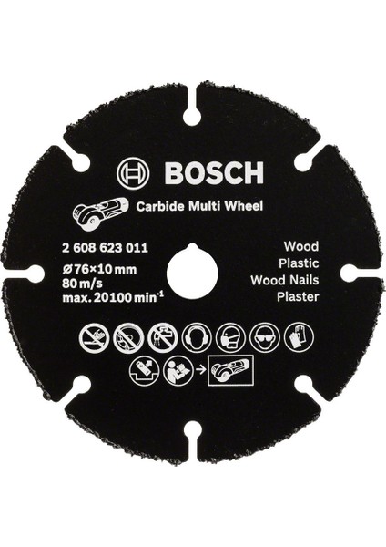 - Carbide Multi Wheel 76 mm (Çok Amaçlı Kesici)