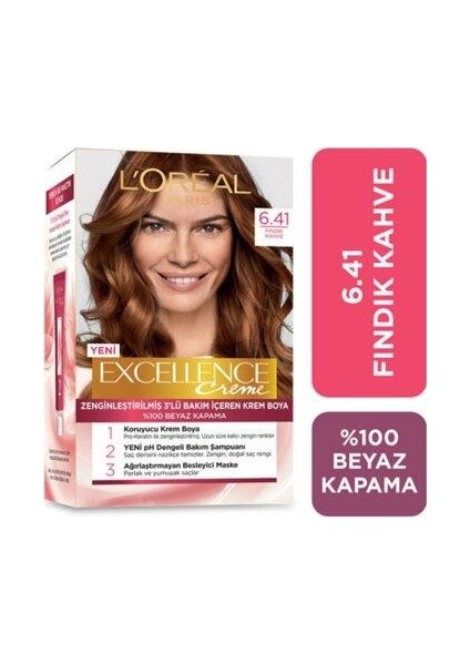 Loreal Excellence Saç Boyası 6.41 x2+Saç Boyama Seti fiyatları