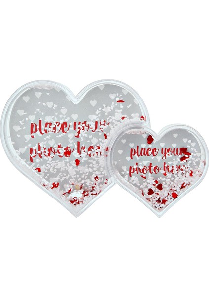 Çift Kalp Kar Küresi 5040KK