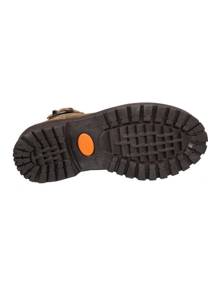8028 Saf Deri (36-39 Arası) Kum Unisex Bot